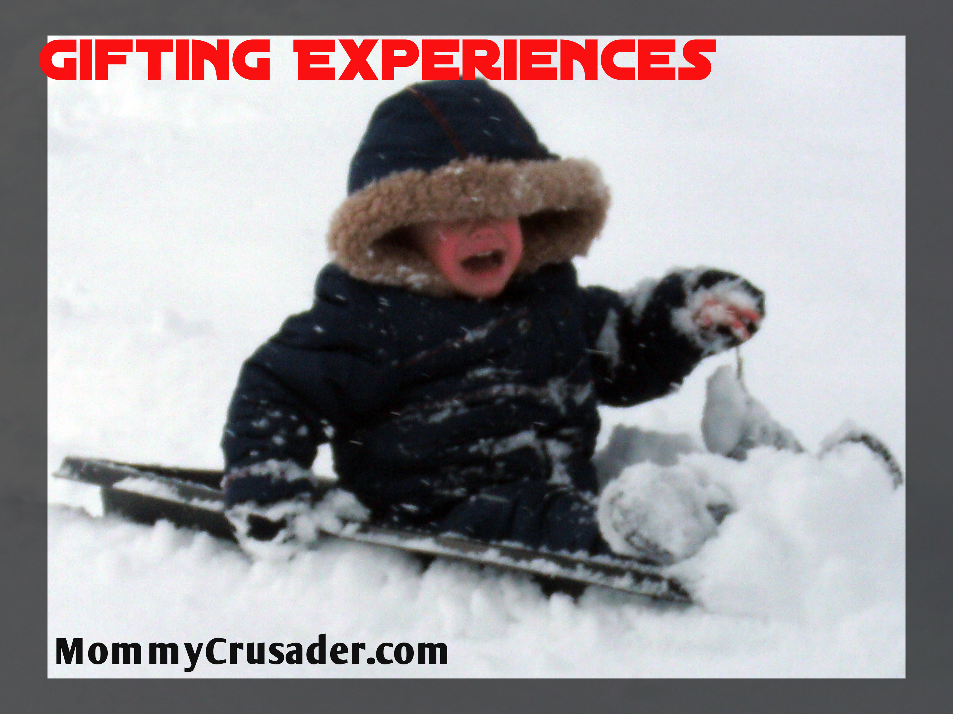 Gifting Experiences | MommyCrusader.com