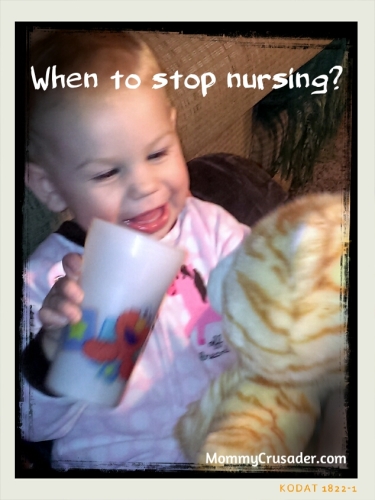 When to stop nursing? | MommyCrusader.com